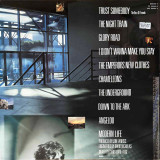 Actual image of the back cover of Richard Clapton's Glory Road second hand vinyl record taken in our Melbourne record shop
