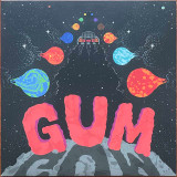 Actual image of the vinyl record album artwork of Gum's Delorean Highway LP - taken in our Melbourne record store