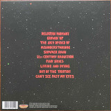 Actual image of the back cover of Gum's Delorean Highway second hand vinyl record taken in our Melbourne record shop
