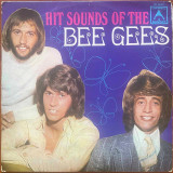 Actual image of the vinyl record album artwork of Bee Gees's Hit Sounds Of The Bee Gees LP - taken in our Melbourne record store