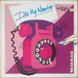 Actual image of the vinyl record album artwork of The Back Bag's Dial My Number LP - taken in our Melbourne record store