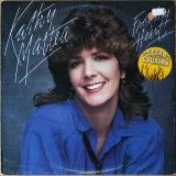 Actual image of the vinyl record album artwork of Kathy Mattea's From My Heart LP - taken in our Melbourne record store