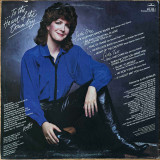Actual image of the back cover of Kathy Mattea's From My Heart second hand vinyl record taken in our Melbourne record shop