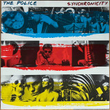 Actual image of the vinyl record album artwork of The Police's Synchronicity LP - taken in our Melbourne record store