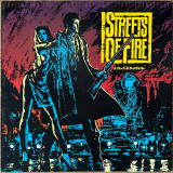 Actual image of the vinyl record album artwork of Various's Streets Of Fire - Music From The Original Motion Picture Soundtrack LP - taken in our Melbourne record store