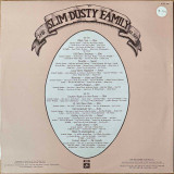 Actual image of the back cover of Slim Dusty's The Slim Dusty Family Album second hand vinyl record taken in our Melbourne record shop