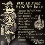 Picture of Die In Fire Live In Hell (Agony & Ecstasy Over Stockholm) Vinyl Record