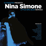 DJ Maestro Presents Nina Simone - Little Girl Blue (Remixed) Vinyl Record Album Art