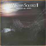 Actual image of the vinyl record album artwork of Windham Hill Artists's A Winter's Solstice II LP - taken in our Melbourne record store