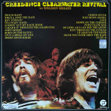 Actual image of the back cover of Creedence Clearwater Revival's 20 Golden Greats second hand vinyl record taken in our Melbourne record shop