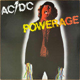 Actual image of the vinyl record album artwork of AC/DC's Powerage LP - taken in our Melbourne record store