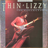 Actual image of the vinyl record album artwork of Thin Lizzy's The Collection LP - taken in our Melbourne record store