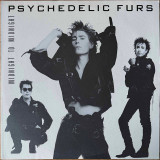 Actual image of the vinyl record album artwork of The Psychedelic Furs's Midnight To Midnight LP - taken in our Melbourne record store