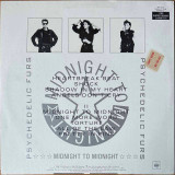 Actual image of the back cover of The Psychedelic Furs's Midnight To Midnight second hand vinyl record taken in our Melbourne record shop