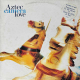 Actual image of the vinyl record album artwork of Aztec Camera's Love LP - taken in our Melbourne record store