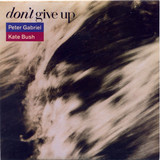 Actual image of the vinyl record album artwork of Peter Gabriel, Kate Bush's Don't Give Up LP - taken in our Melbourne record store