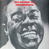 Actual image of the vinyl record album artwork of Louis Armstrong's Jazz Spectrum Vol. 2 LP - taken in our Melbourne record store