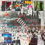 Actual image of the vinyl record album artwork of 10cc's Greatest Hits 1972-1978 LP - taken in our Melbourne record store