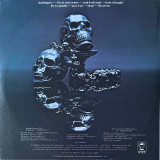 Actual image of the back cover of Steppenwolf's Skullduggery second hand vinyl record taken in our Melbourne record shop
