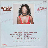Actual image of the back cover of Claudja Barry's Sweet Dynamite second hand vinyl record taken in our Melbourne record shop