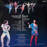 Actual image of the back cover of Andrew Lloyd Webber's Song & Dance second hand vinyl record taken in our Melbourne record shop