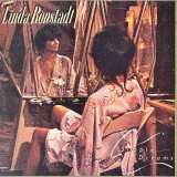 Actual image of the vinyl record album artwork of Linda Ronstadt's Simple Dreams LP - taken in our Melbourne record store