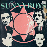 Actual image of the vinyl record album artwork of Sunnyboys's Real Live LP - taken in our Melbourne record store