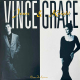 Actual image of the vinyl record album artwork of Vince Jones & Grace Knight's Come In Spinner LP - taken in our Melbourne record store