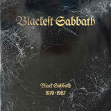 Actual image of the vinyl record album artwork of Black Sabbath's Blackest Sabbath: Black Sabbath 1970-1987 LP - taken in our Melbourne record store