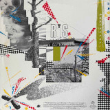 Actual image of the back cover of Midnight Oil's 10, 9, 8, 7, 6, 5, 4, 3, 2, 1 second hand vinyl record taken in our Melbourne record shop