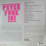 Actual image of the back cover of Various's Psych Funk 101 second hand vinyl record taken in our Melbourne record shop