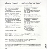 Picture of Return To Forever Vinyl Record