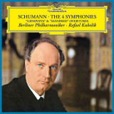 Robert Schumann, Rafael Kubelik, Berliner Philharmoniker - Schumann - The 4 Symphonies Vinyl Record Album Art