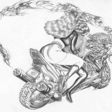 Courting - Lust for Life, Or: ‘How To Thread The Needle And Come Out The Other Side To Tell The Story’  Vinyl Record Album Art