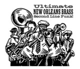 Various - Ultimate New Orleans Brass Second Line Funk! Vinyl Record Album Art