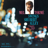 Mel Torme,The Marty Paich Orchestra - Swings Shubert Alley Vinyl Record Album Art