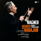 Herbert Von Karajan - Wagner: Overture & Preludes Vinyl Record Album Art