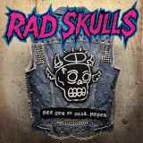 Rad Skulls - See You In Hell, Poser Vinyl Record Album Art