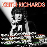 Keith Richards - Run Rudolph Run / The Harder They Come / Pressure Drop Vinyl Record Album Art