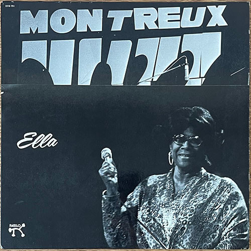 Ella Fitzgerald - Ella Fitzgerald At The Montreux Jazz Festival 1975 (LP) - 2310 751 Album Front Cover