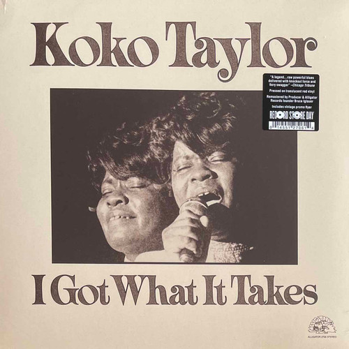 Koko Taylor - I Got What It Takes (LP) - RSD 23 - Red Translucent Vinyl