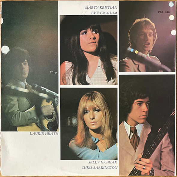 Actual image of the back cover of The New Seekers's New Seekers second hand vinyl record taken in our record shop