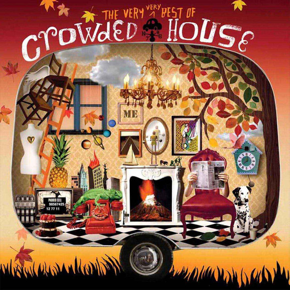 Crowded House - The Very Very Best Of Crowded House Vinyl Record Album Art