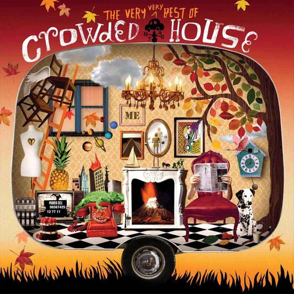 Crowded House - The Very Very Best Of Crowded House Vinyl Record Album Art