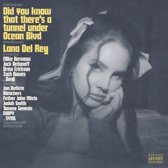 Lana Del Rey - Did You Know That There's A Tunnel Under Ocean Blvd Vinyl Record Album Art