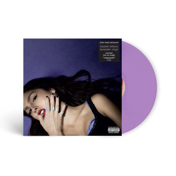 Olivia Rodrigo - GUTS (2LP) - Deluxe Edition Purple/Clear Splatter