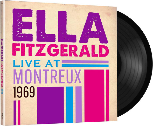 Ella Fitzgerald - Live At Montreux 1969 Vinyl Record Album Art