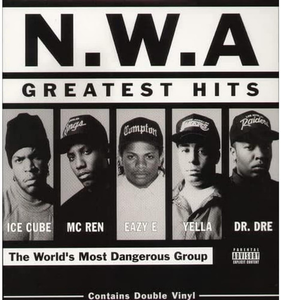 N.W.A. - Greatest Hits Vinyl Record Album Art