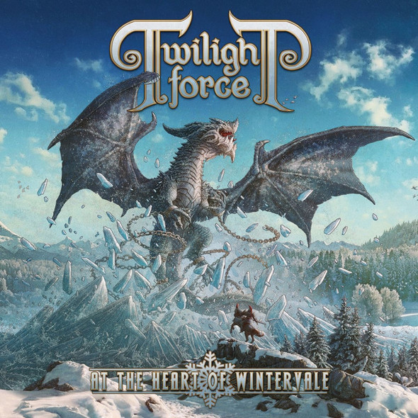 Twilight Force - At The Heart Of Wintervale Vinyl Record Album Art