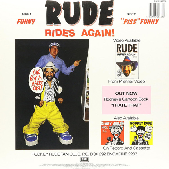 Picture of Rude Rides Again! Vinyl Record
